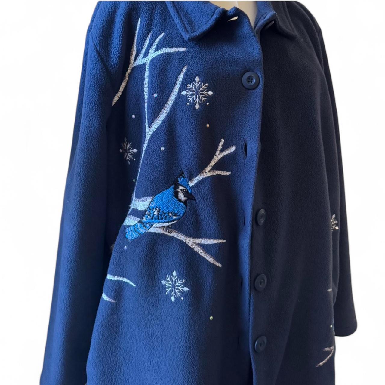 Quacker Factory Women's Lightweight Jacket - Blue… - image 1