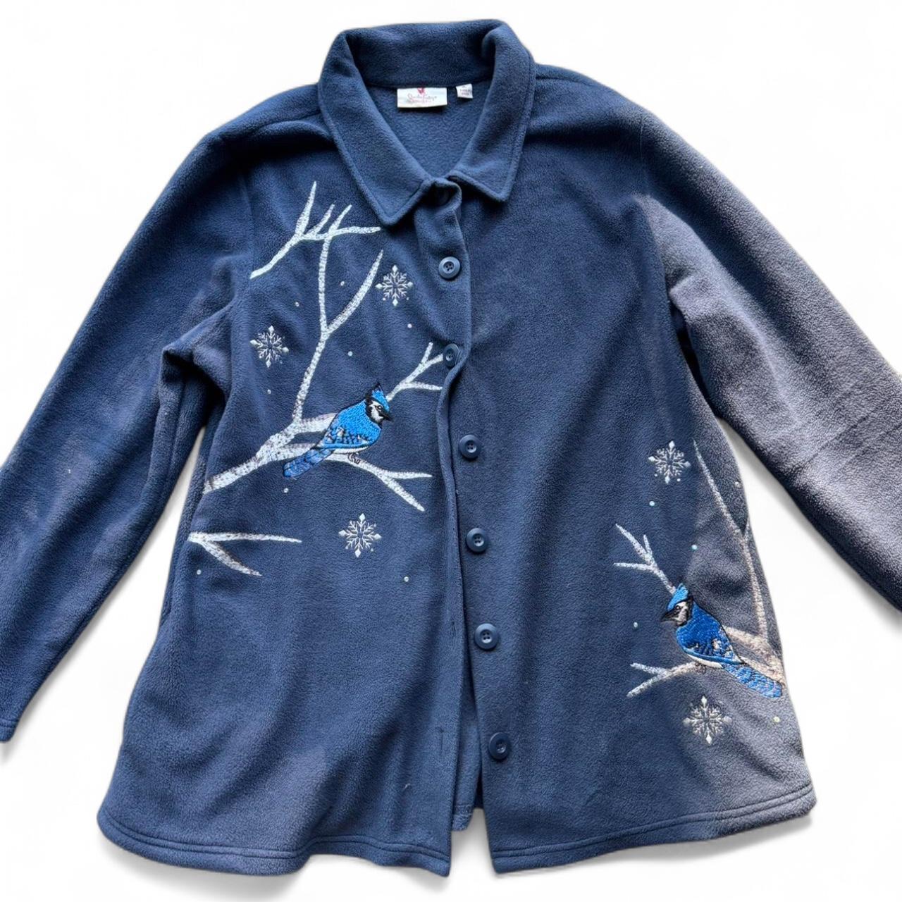 Quacker Factory Women's Lightweight Jacket - Blue… - image 3