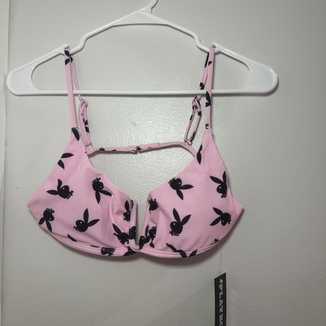 PLAYBOY BATHING SUIT TOP🩷 never worn,tags still... - Depop