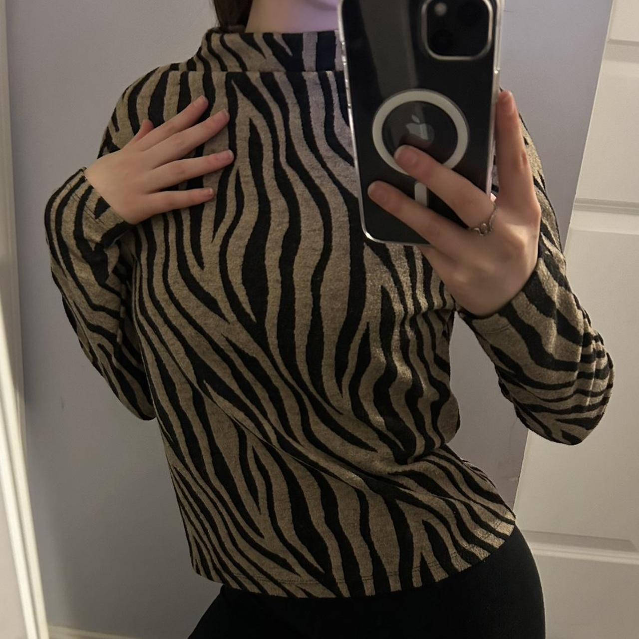 M&s zebra jumper hotsell