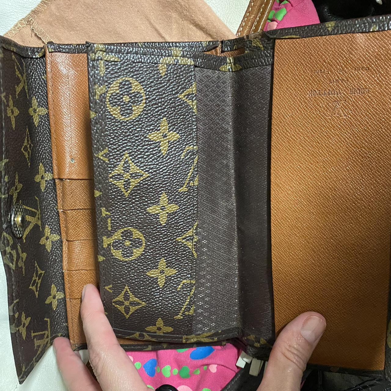 Vintage Louis Vuitton shops Checkbook Holder