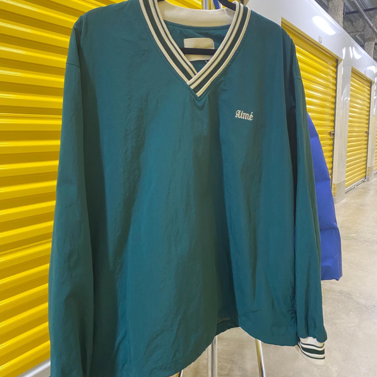 Aimé Leon Dore V-neck Pullover Windbreaker in color | Depop Aimé Leon Dore V-neck Pullover Windbreaker in color | Depop
