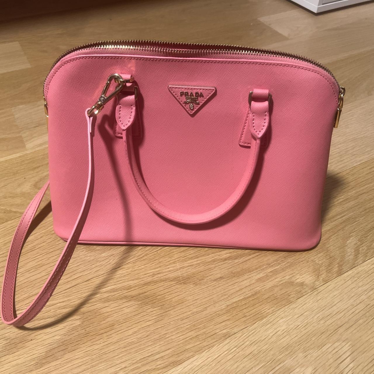 Pink prada purse best sale