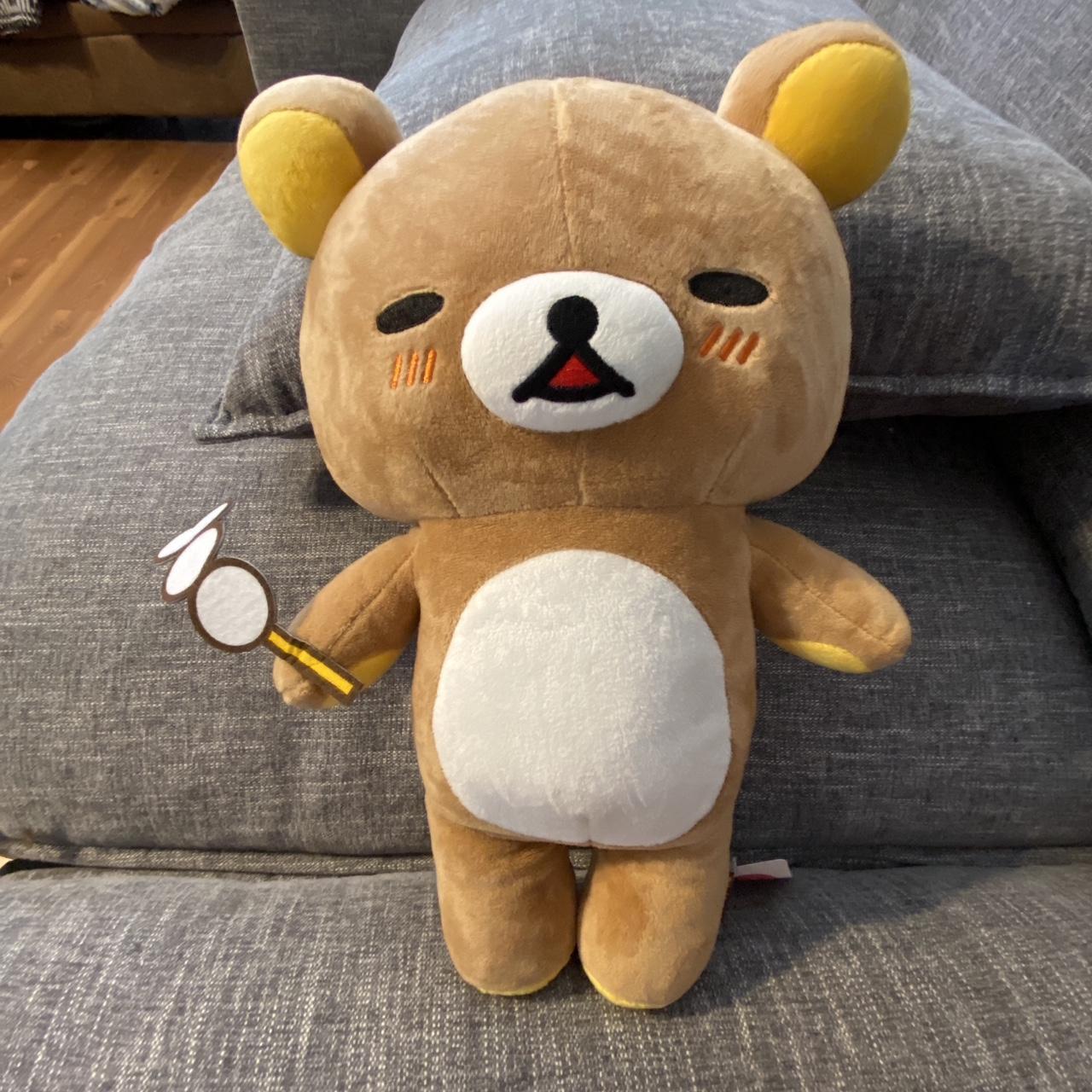 RILAKKUMA DANGO STICK PLUSH ROUND1 SANRIO SAN-X 18IN... - Depop