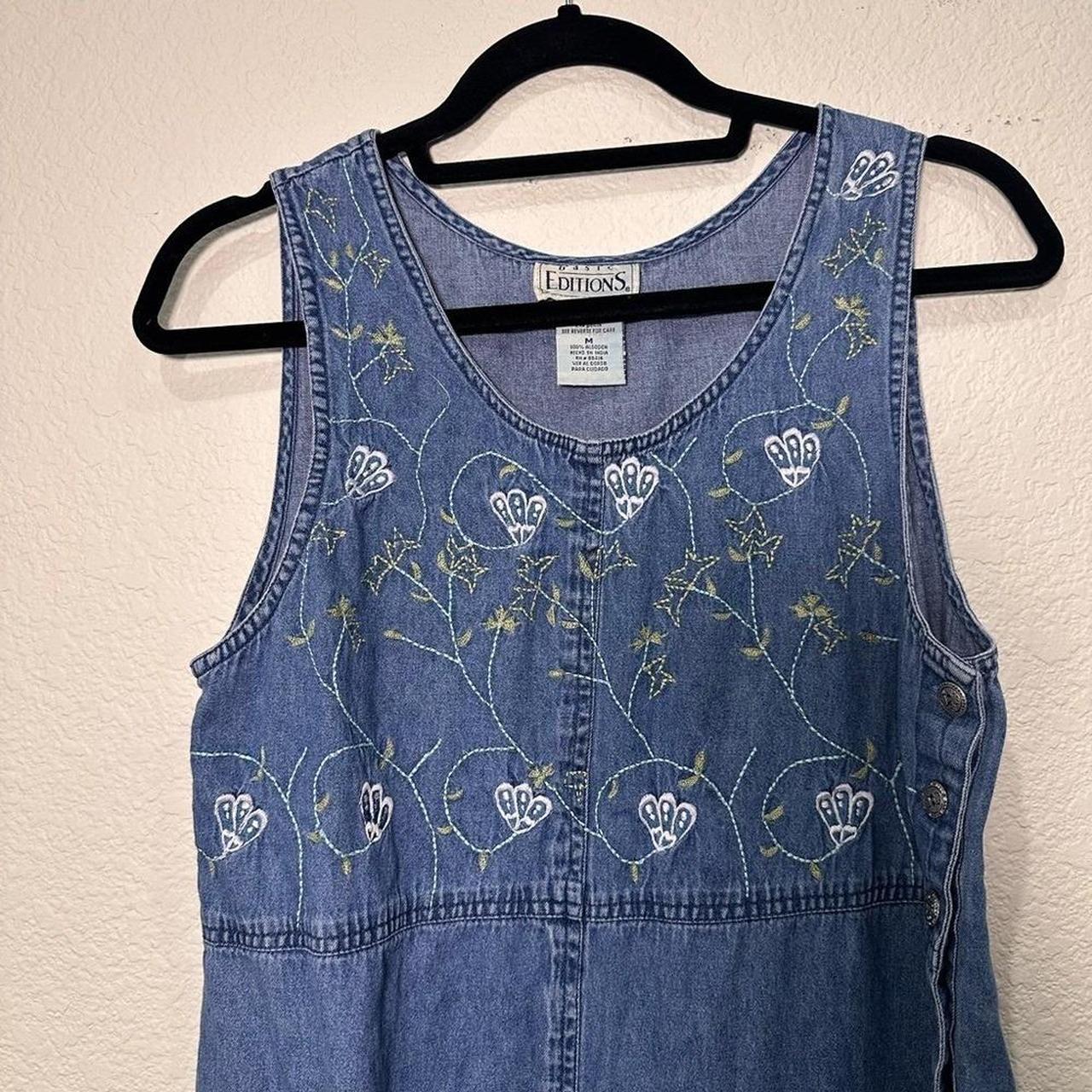 Basic Editions Women's Dress - Blue - M – Basic E… - image 4