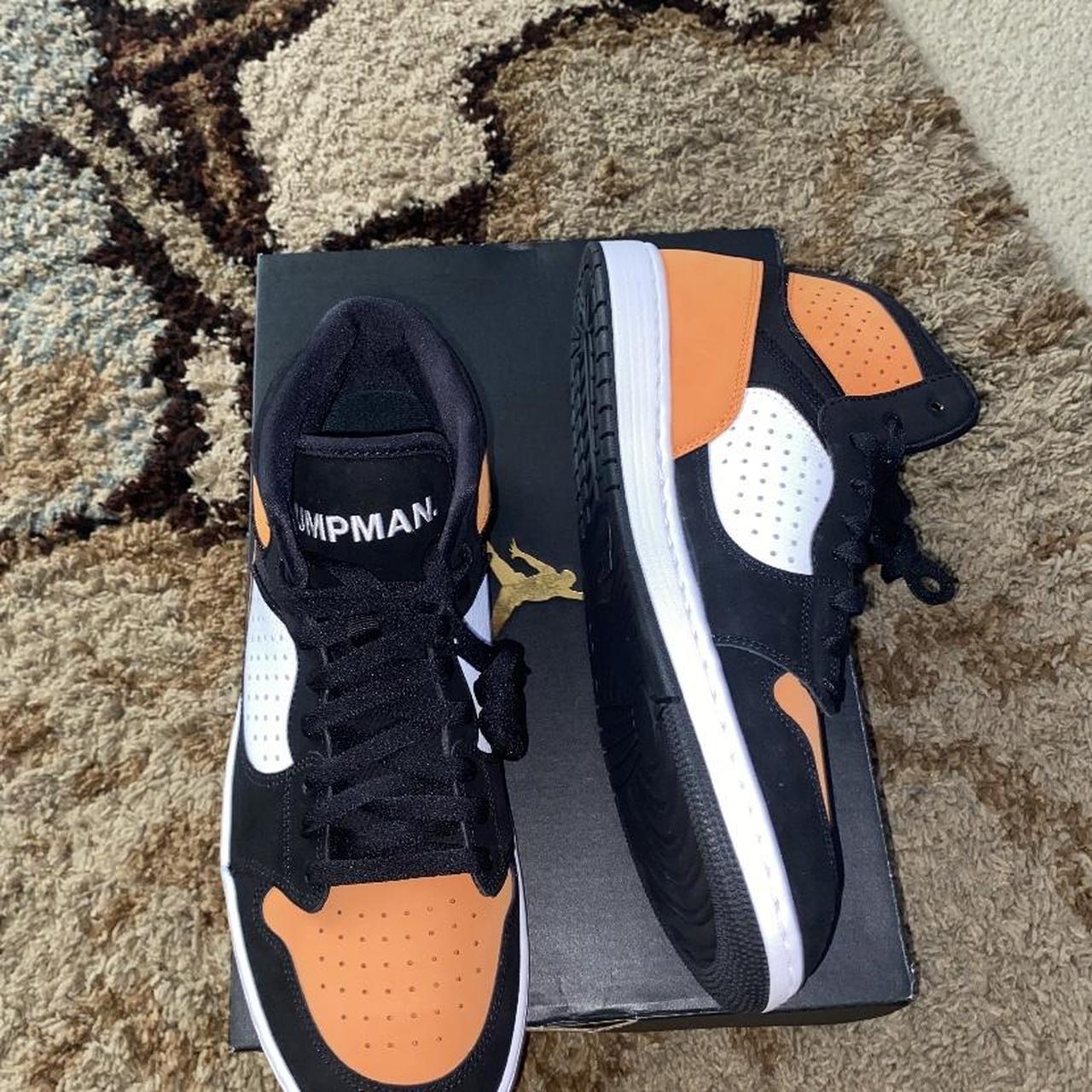 jumpman jordans orange