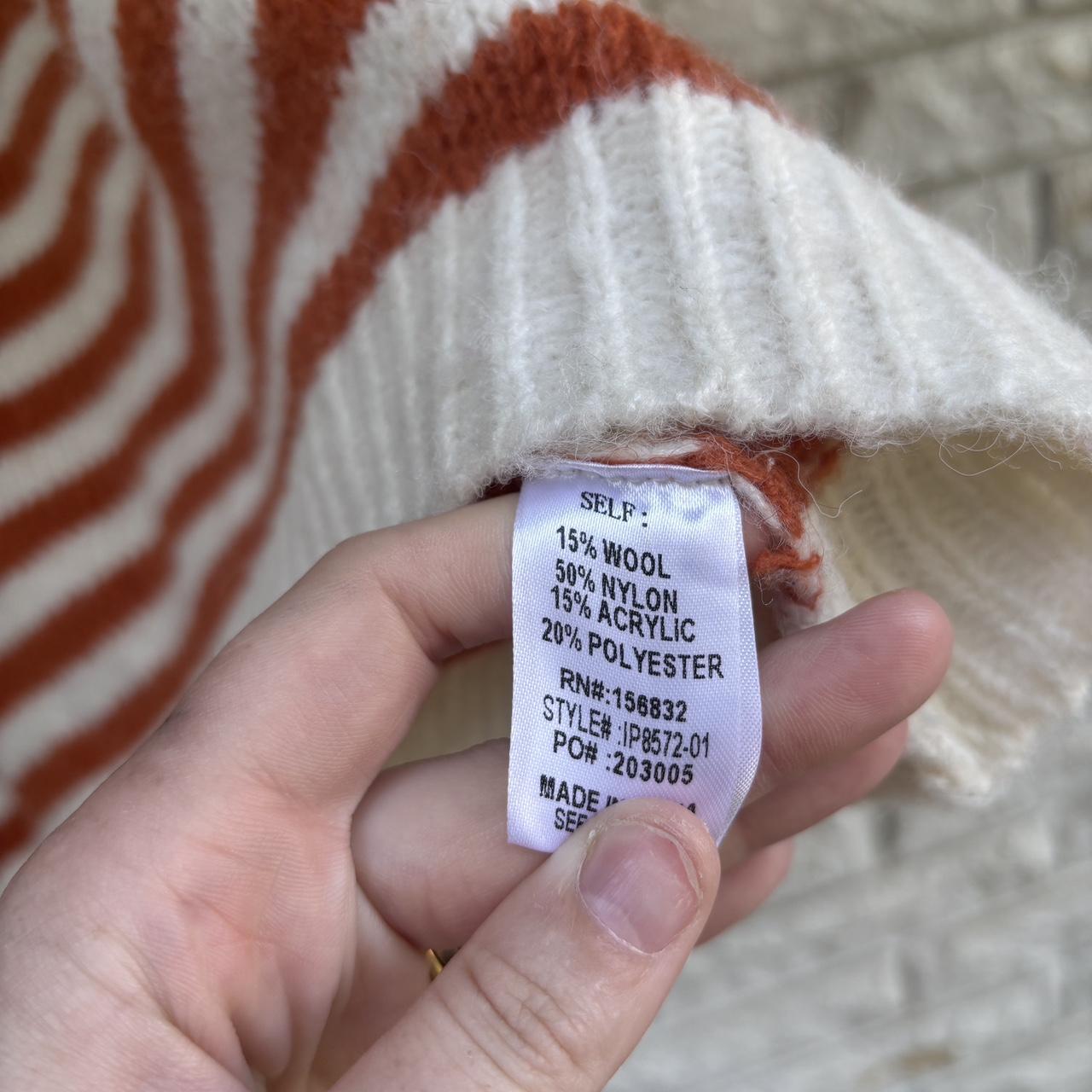 Women's Sweater - Multi/Orange - L – Oversized or… - image 3