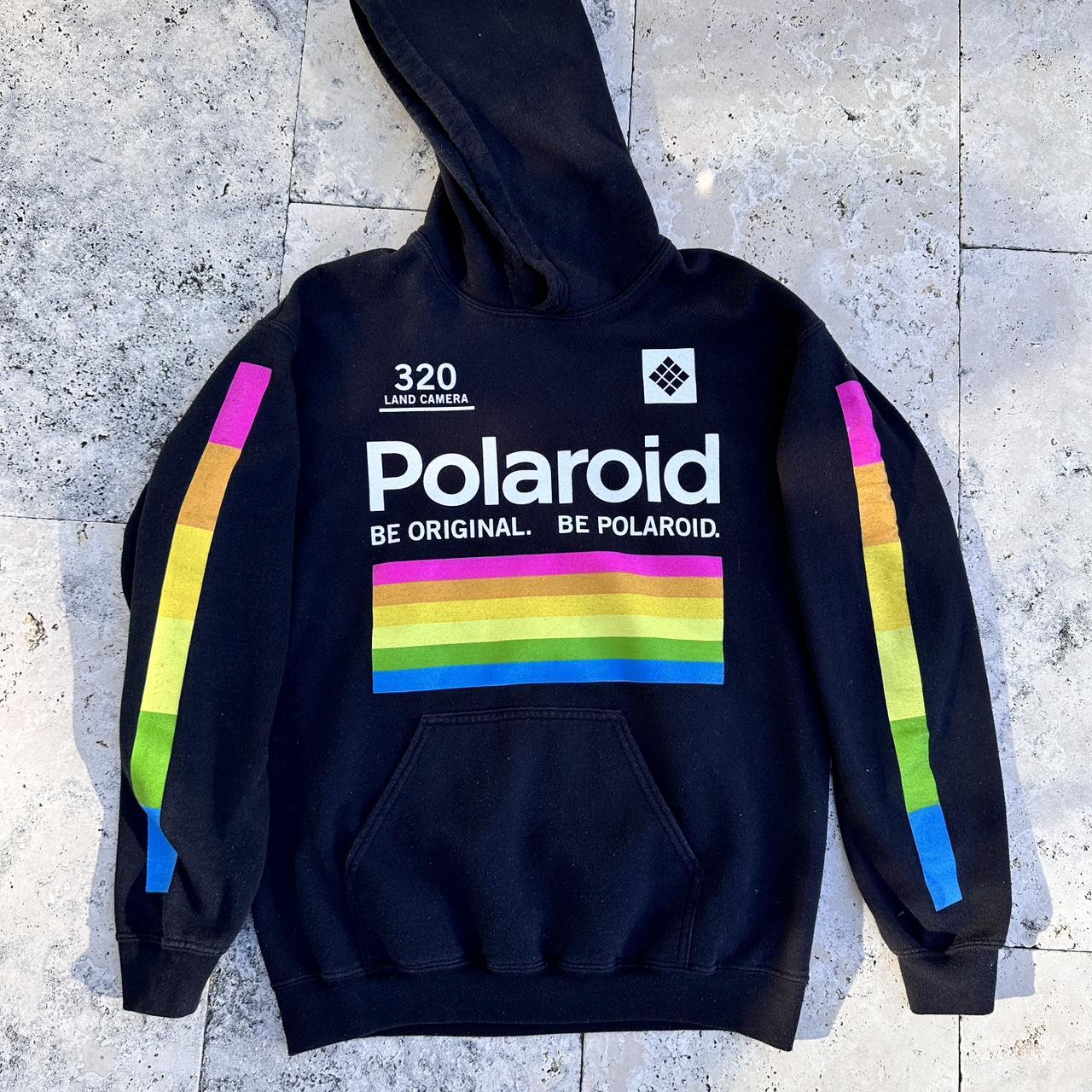 Polaroid Hoodie 320 Land Camera Size M Polaroid