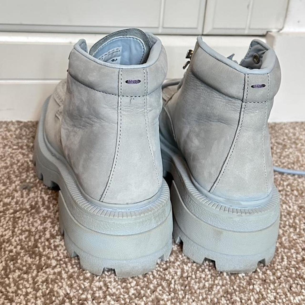 Etyts Suede Tribeca Boots, Sky Blue, uk 5, chunky...