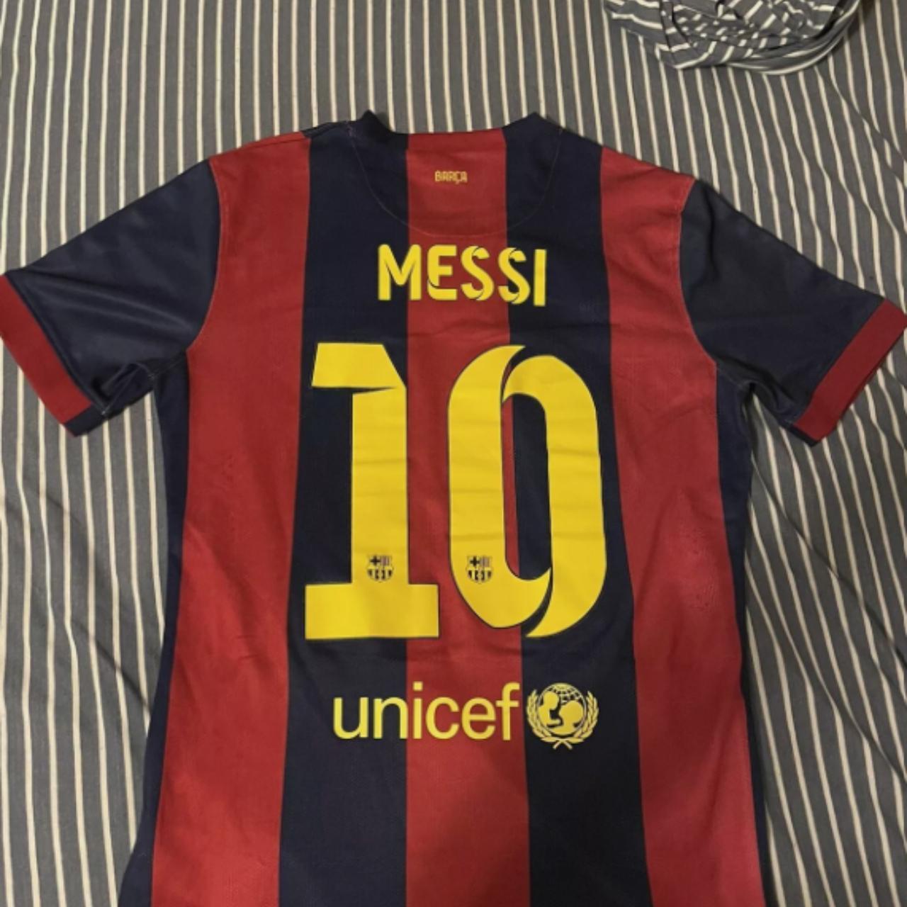 2014-2015 Nike FC Barcelona Lionel Messi Authentic | Depop