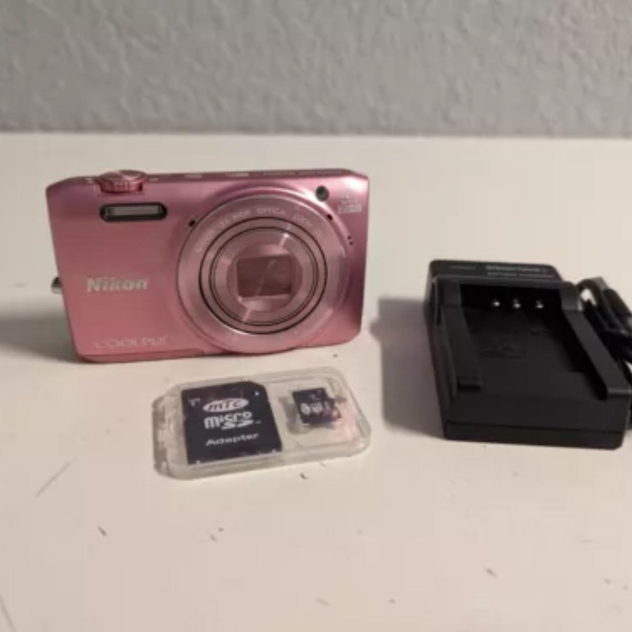 Nikon Coolpix S6800 Pink With Battery And Charger... - Depop