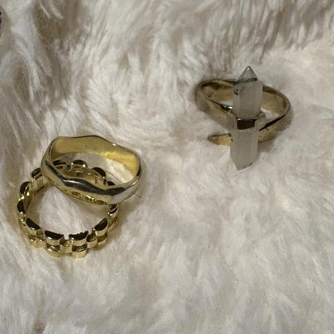 Women's Ring - Gold – Gold Ring Stack (From Abroa… - image 2