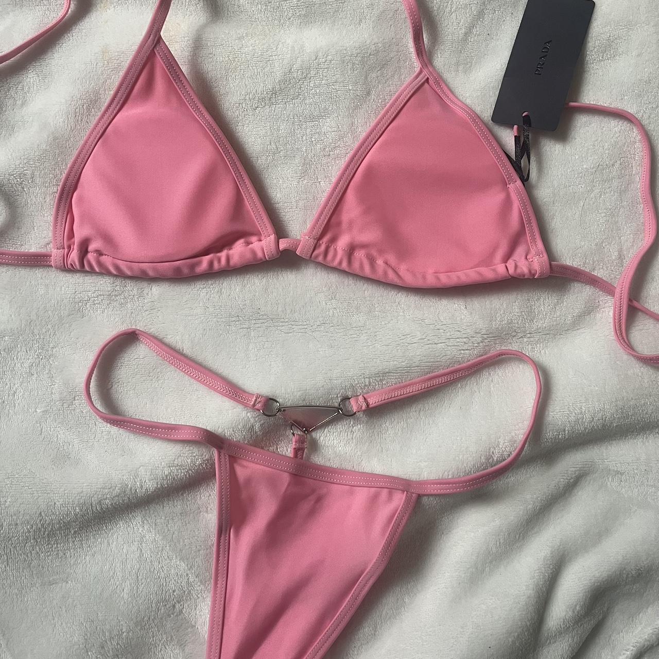 brand new size med thong bathing suit Depop