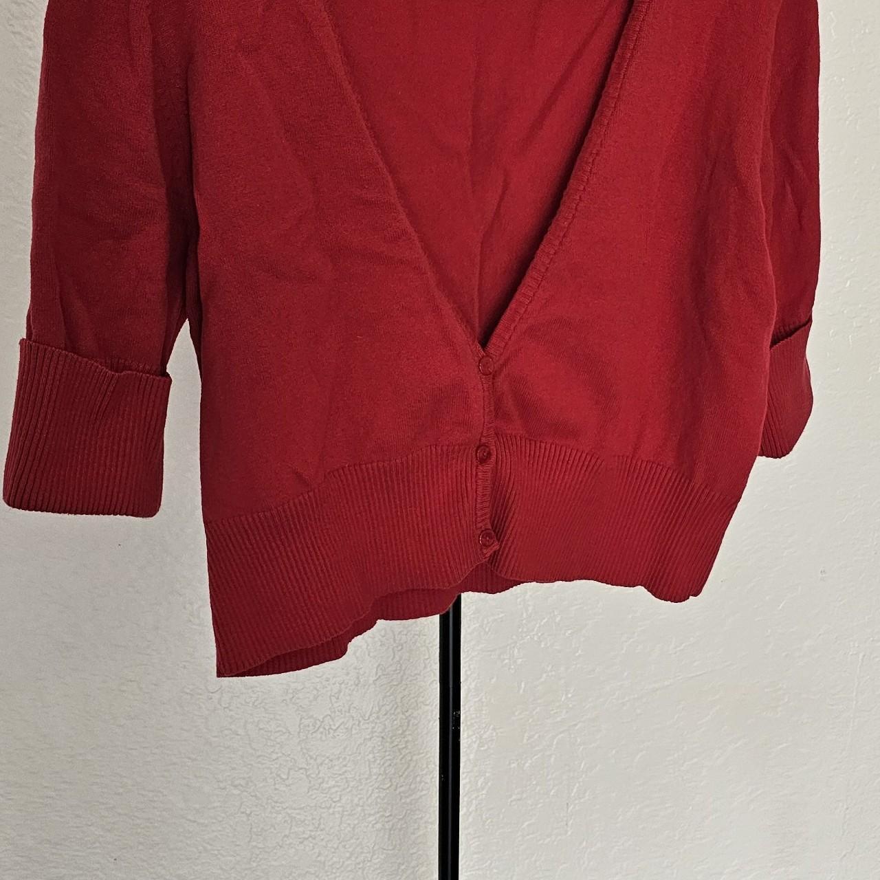 Faded Glory Women's Cardigan - Red/Burgundy - XL … - image 1