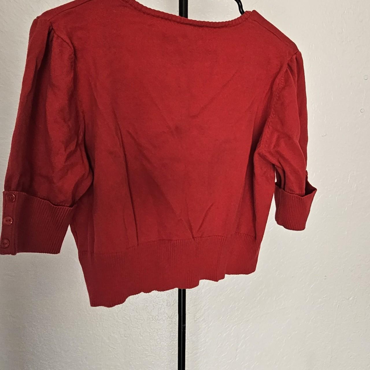 Faded Glory Women's Cardigan - Red/Burgundy - XL … - image 5