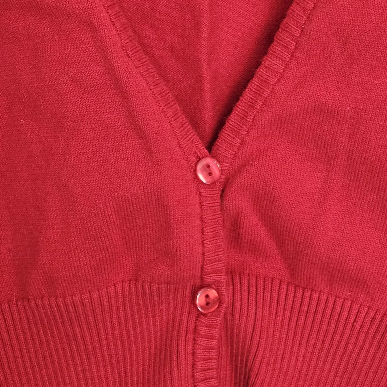 Faded Glory Women's Cardigan - Red/Burgundy - XL … - image 3