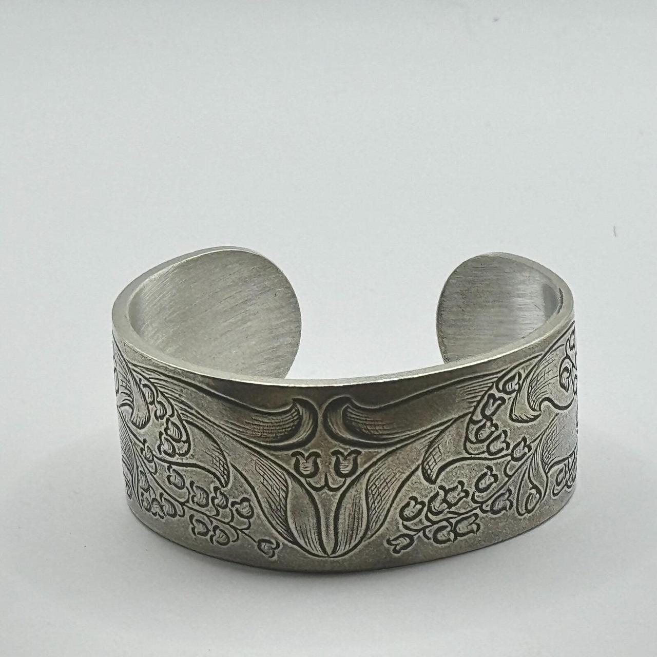 Women's Bracelet - Silver – Solid Salisbury Pewte… - image 4