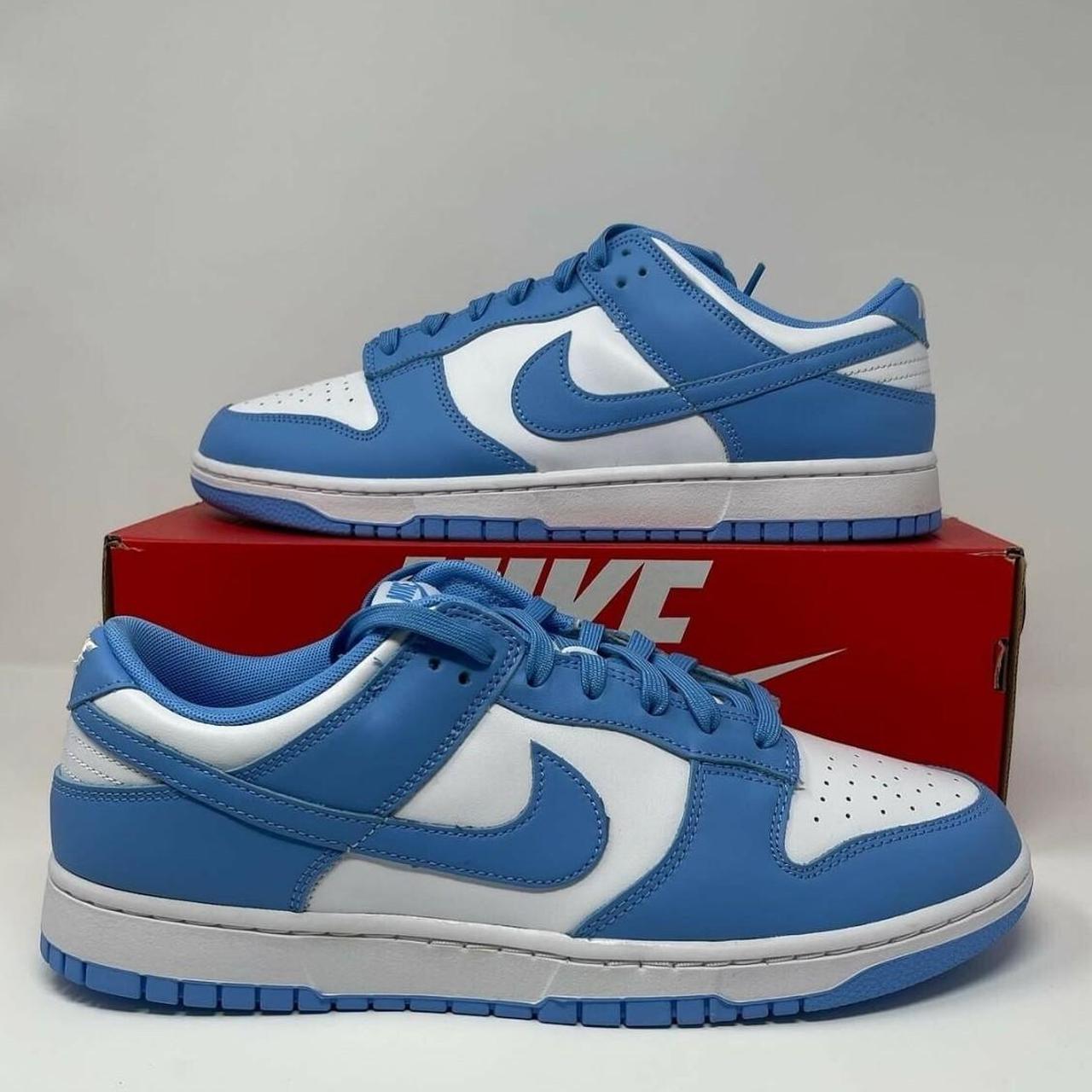 Dunk Low UNC University Blue Once payment is... - Depop