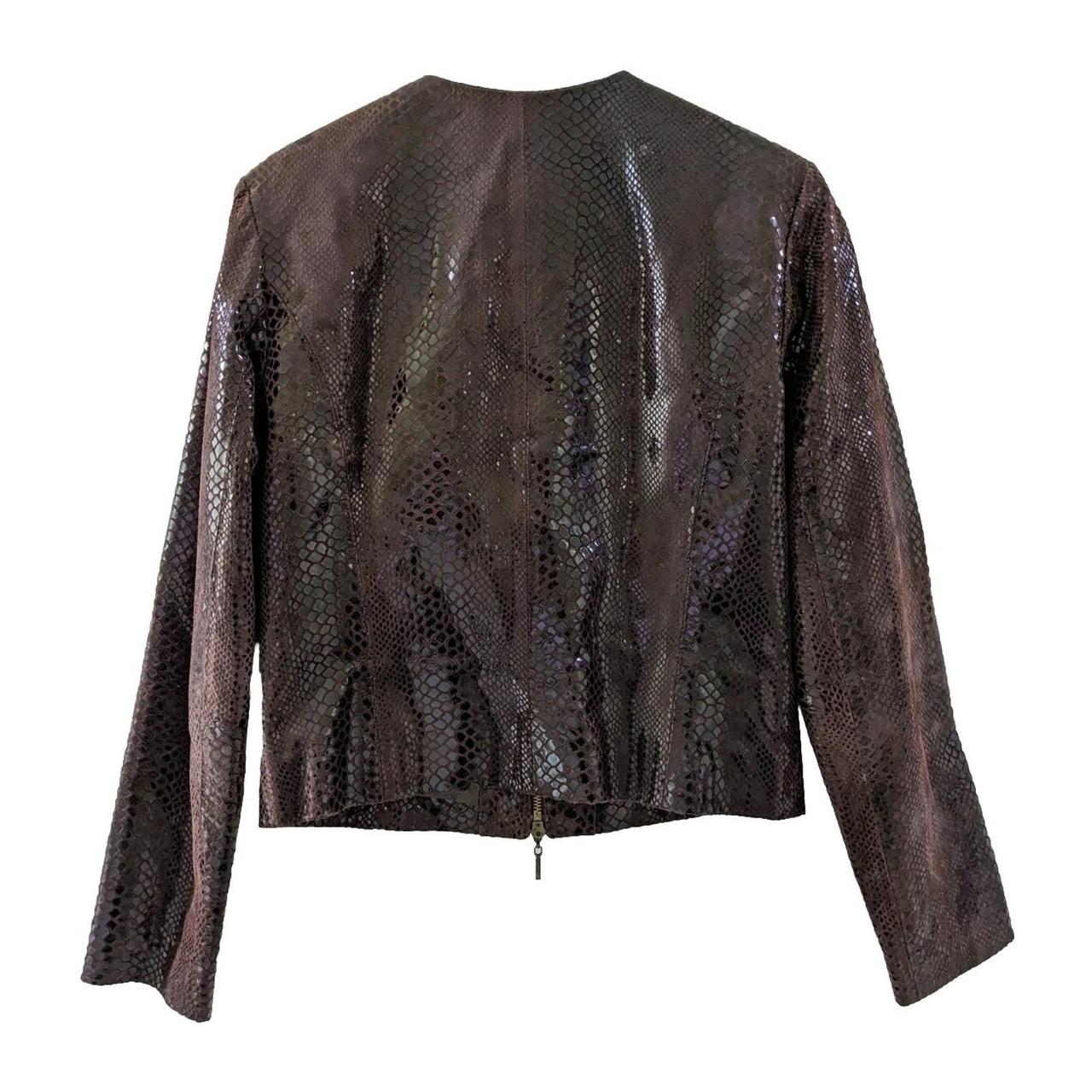 Cache Women's Jacket - Brown - 8 – Cache Brown Em… - image 4