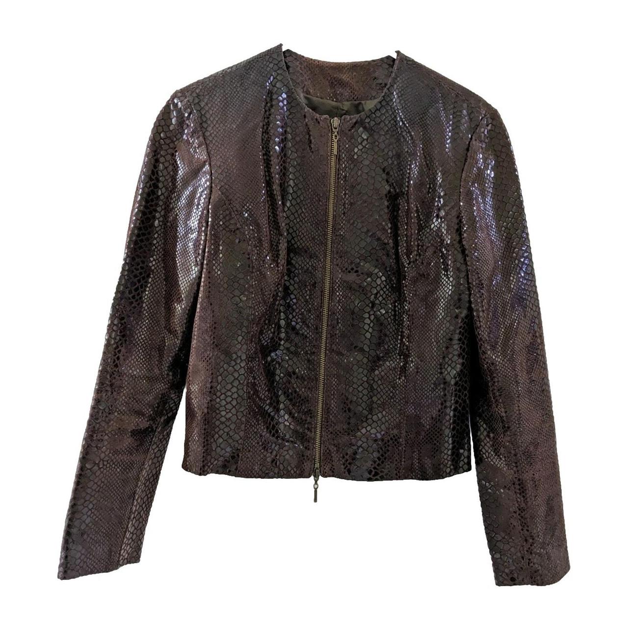 Cache Women's Jacket - Brown - 8 – Cache Brown Em… - image 1