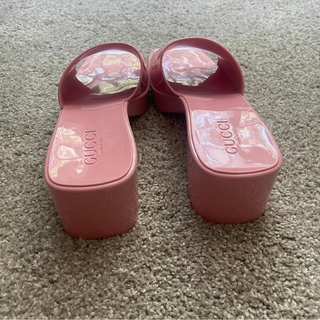 Gucci Women's Slides - Pink - US 10 – Size 40 Gre… - image 5