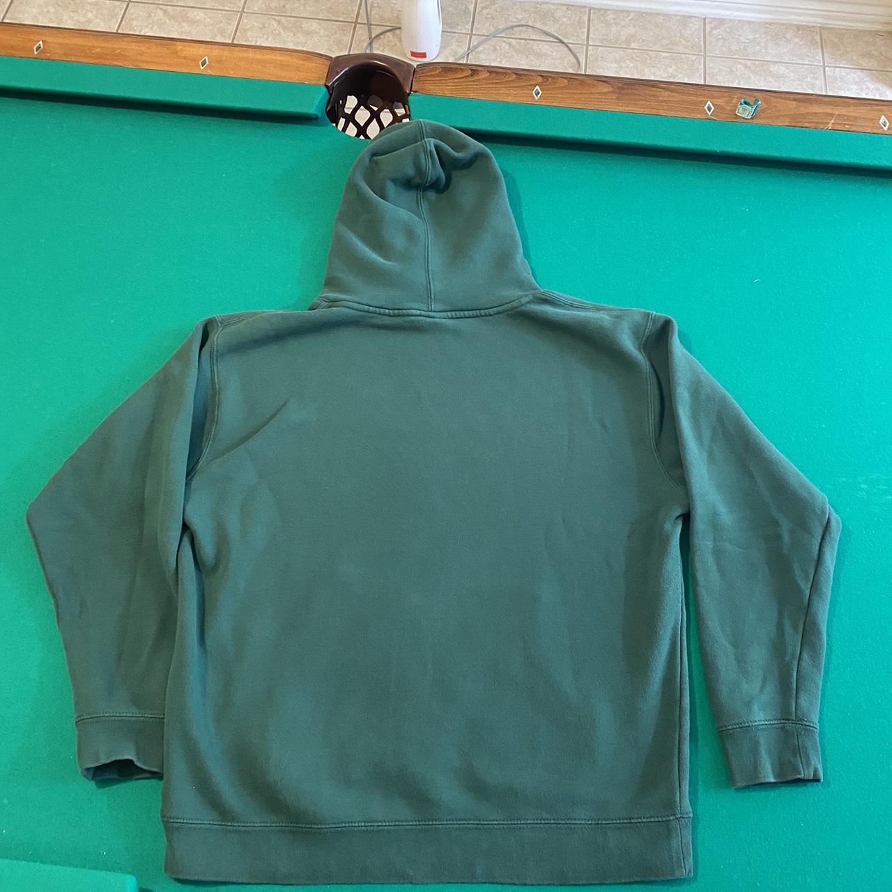 F/A HOCKEY Grass Hoodie LARGE Forest Green Small pin... - Depop