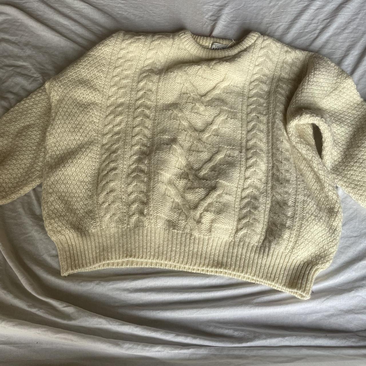 thomas keeling sweater, rory gilmore style oversized... - Depop