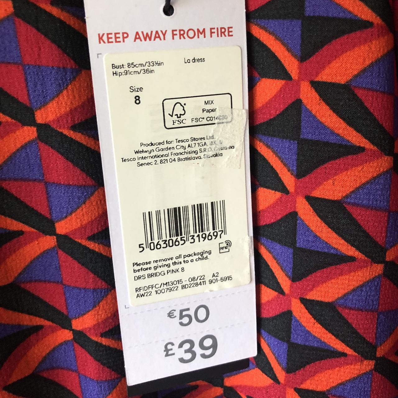 Frankie Bridge Pink Satin Geometric Midi Wrap Depop