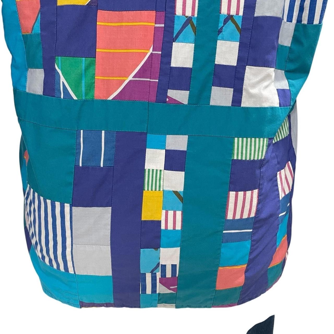 Women's Jacket - Blue – Handmade Patchwork Kimono… - image 3