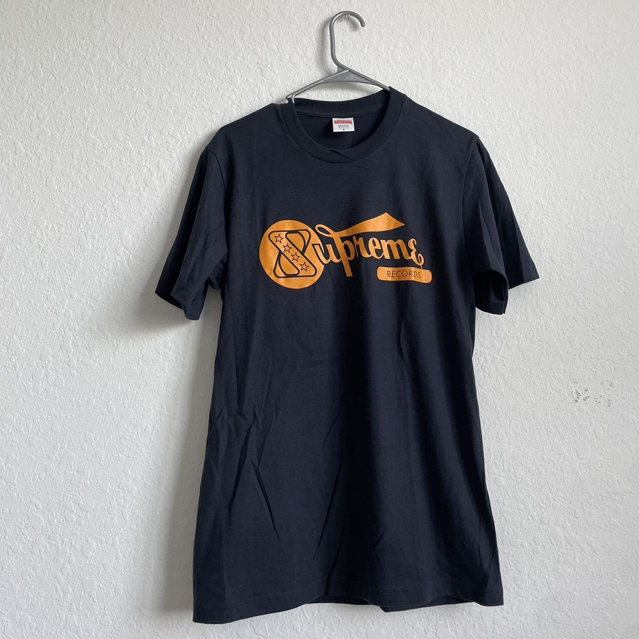 Supreme Gothic Text Tee Embroidered “Supreme” Logo SS24 | Depop