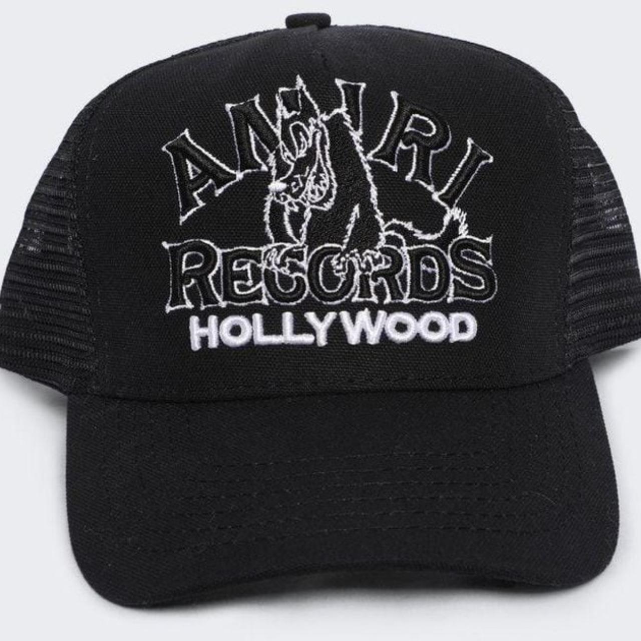 amiri wolf hollywood trucker hat - Depop