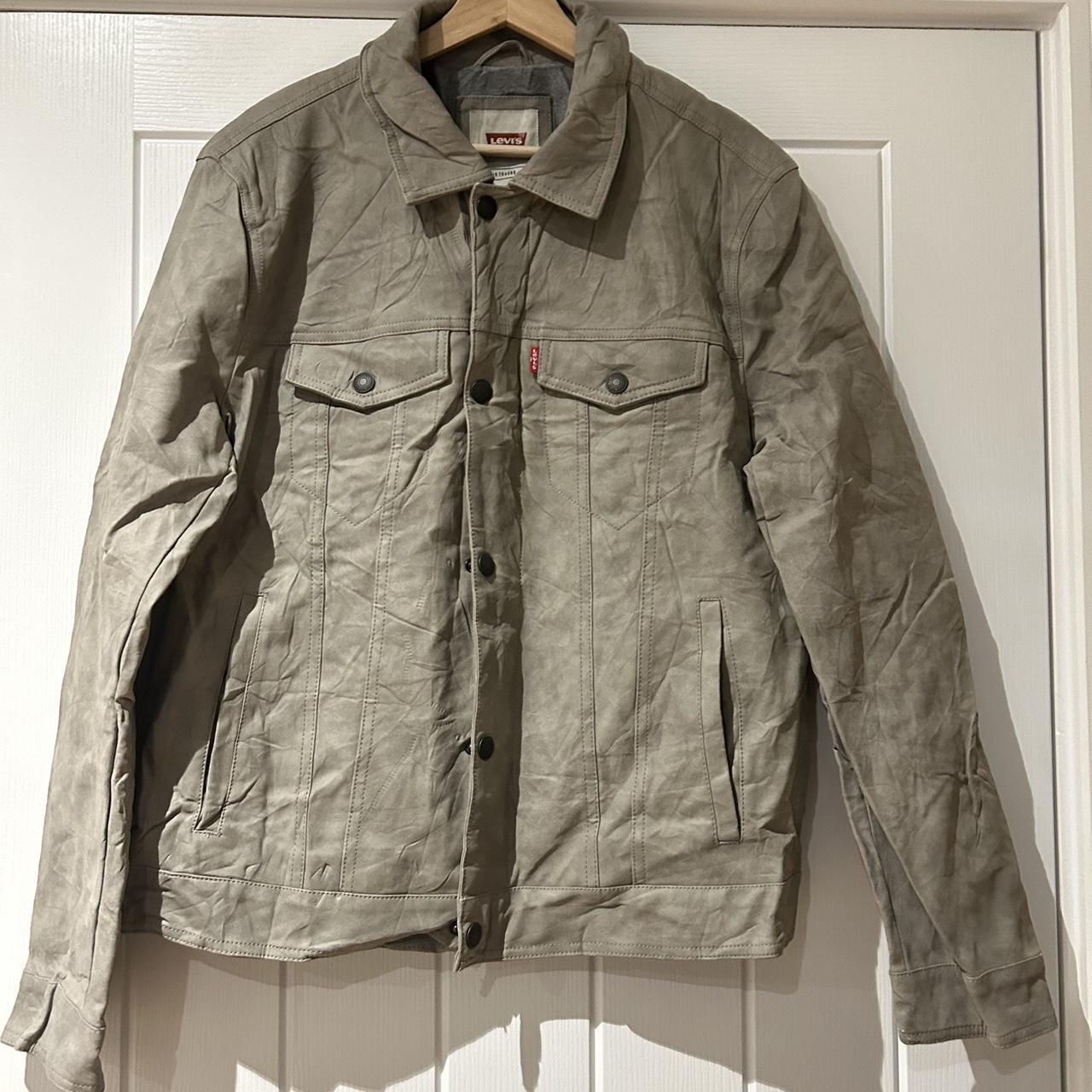 Tan levis jacket online