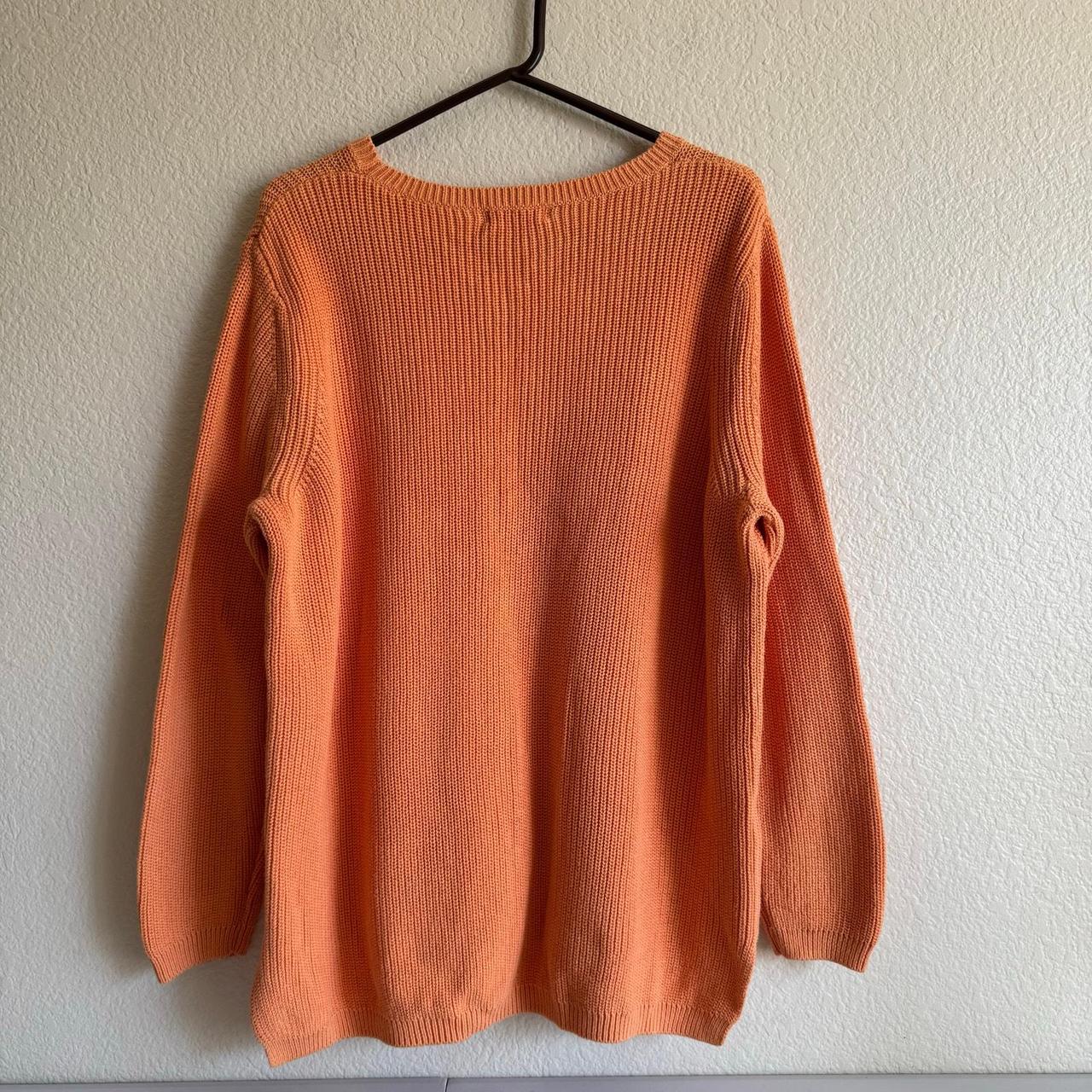 Source Unknown Women's Sweater - Orange - XL – 52… - image 2