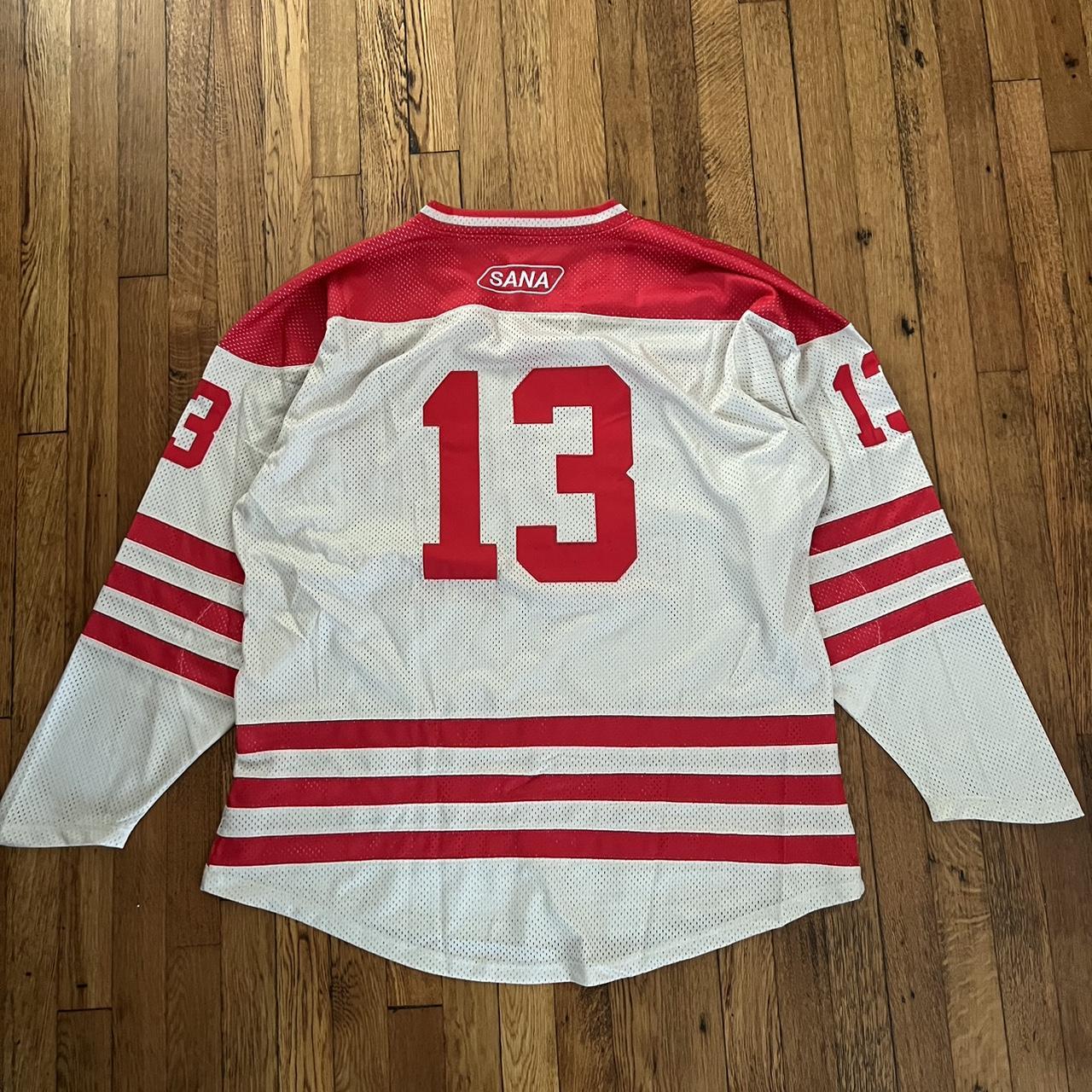 SANA DETROIT RED WINGS JERSEY BRAND NEW 10/10 - Depop