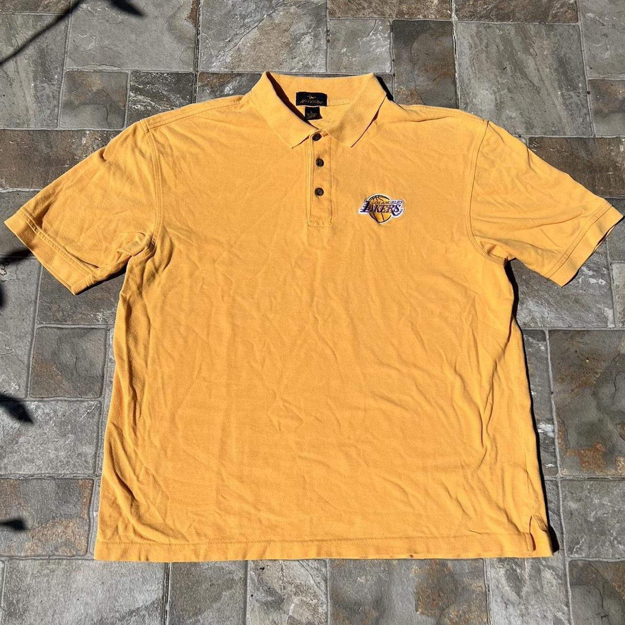 Antigua Apparel Men's Polo Shirt - Yellow - L