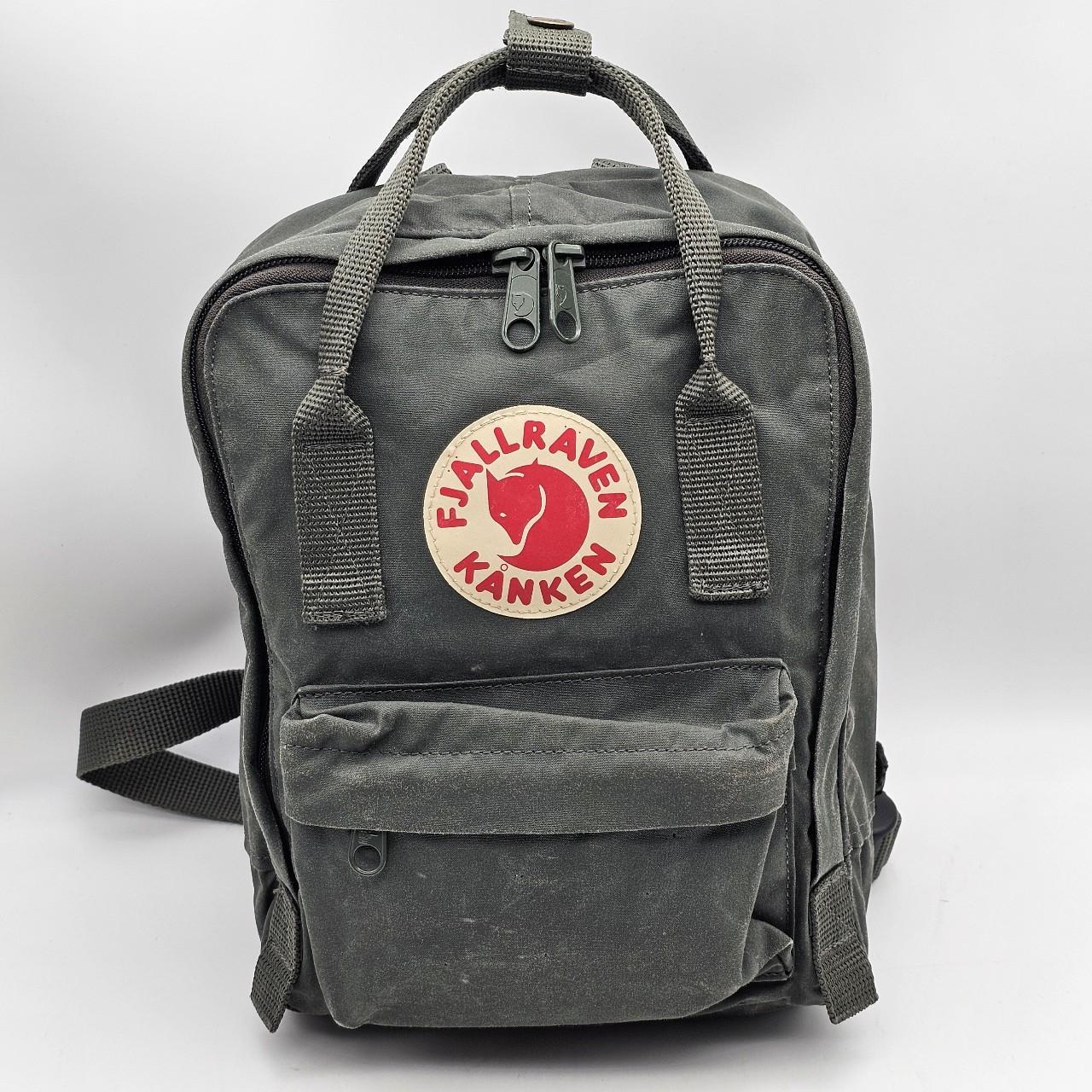 Fjallraven Kanken mini grey backpack bag. Depop