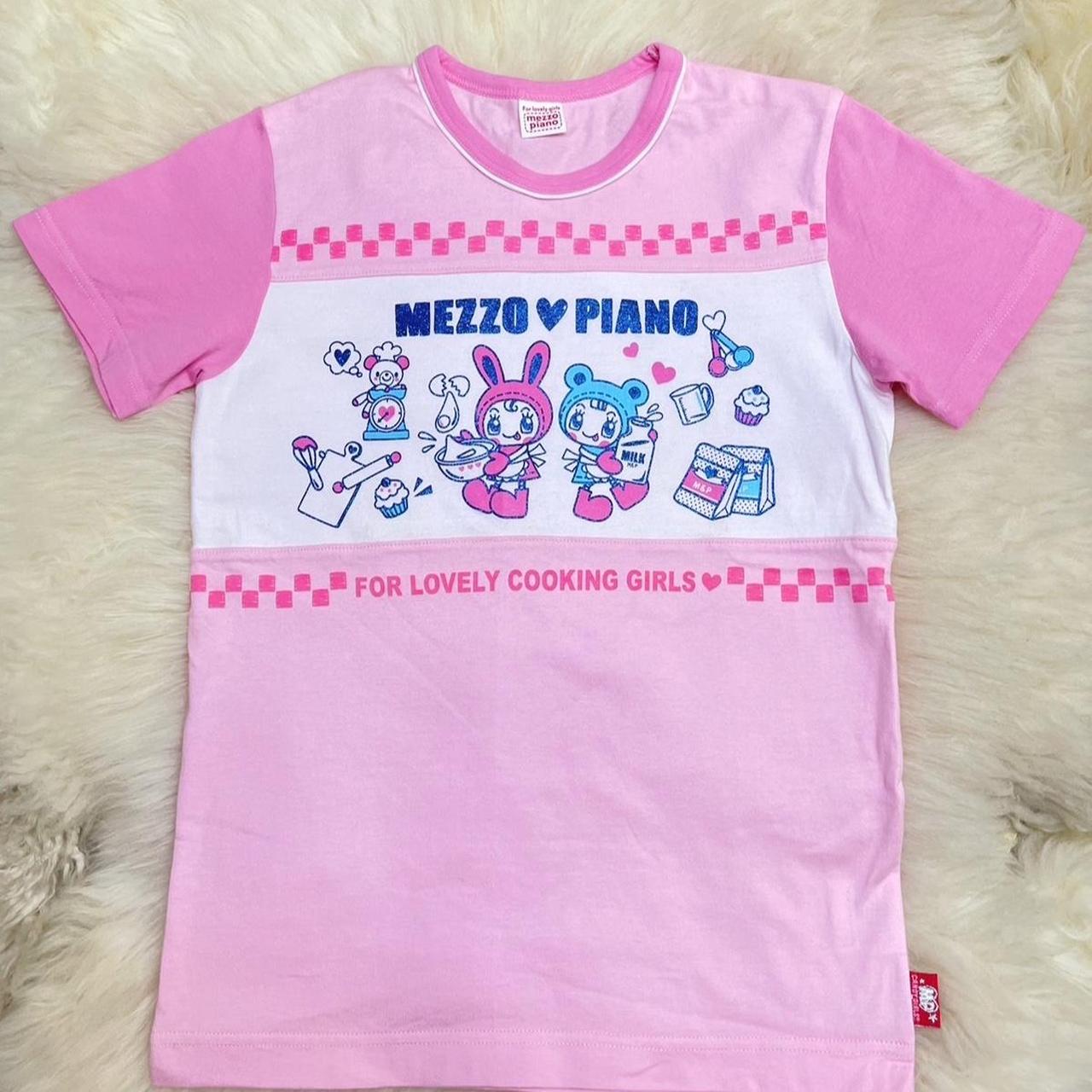 mezzo piano Tシャツ　135cm Mezzo Piano 🌸 T-Shirt / Top Japanese Size - M - ❗️ | Depop