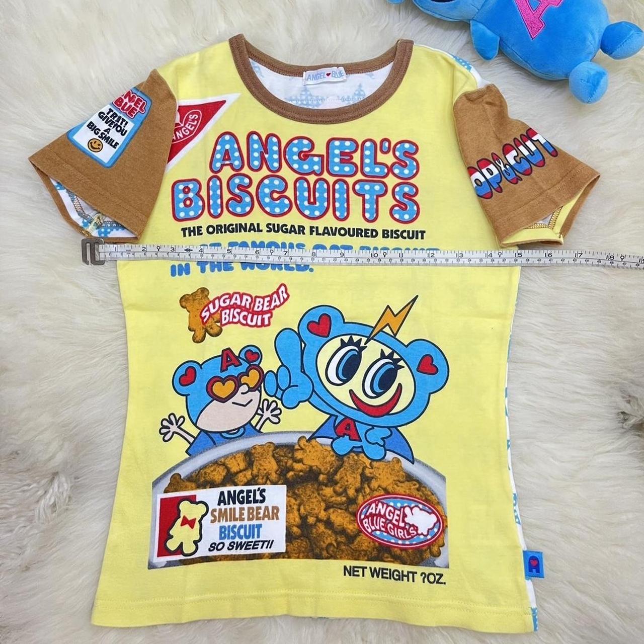 Angel Blue 🪁 T-Shirt / Top Japanese Size - M - ❗️ | Depop