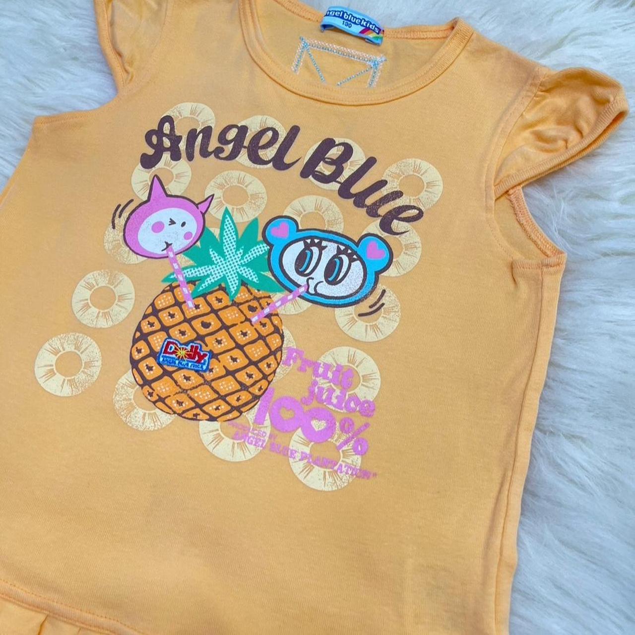 Angel Blue 🪁 T-Shirt / Top Japanese Size - 130