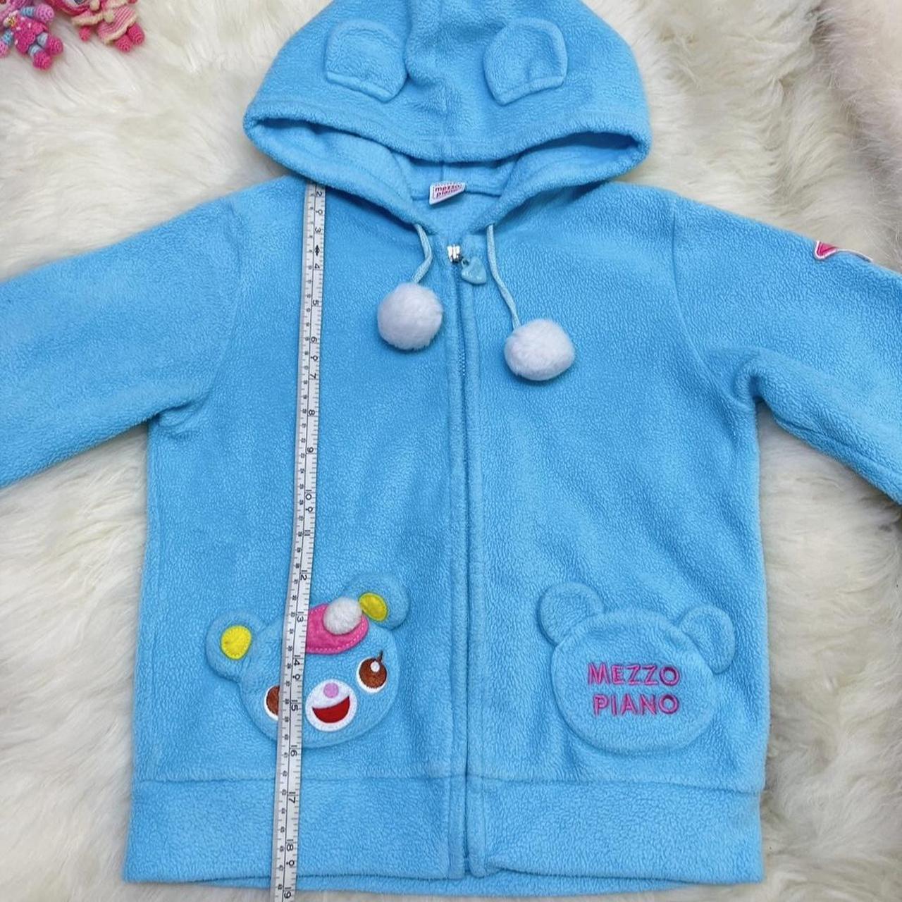mezzo piano far hoodie 平成女児 Mezzo Piano 🌸 Zip-Up Hoodie Japanese Size - 120 -  | Depop