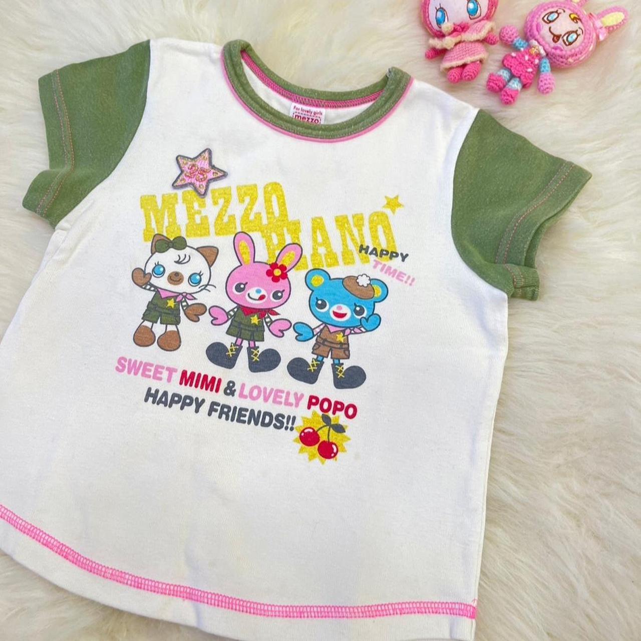 Mezzo Piano 🌸 Tee / Crop Top Japanese Size - 110 -  | Depop