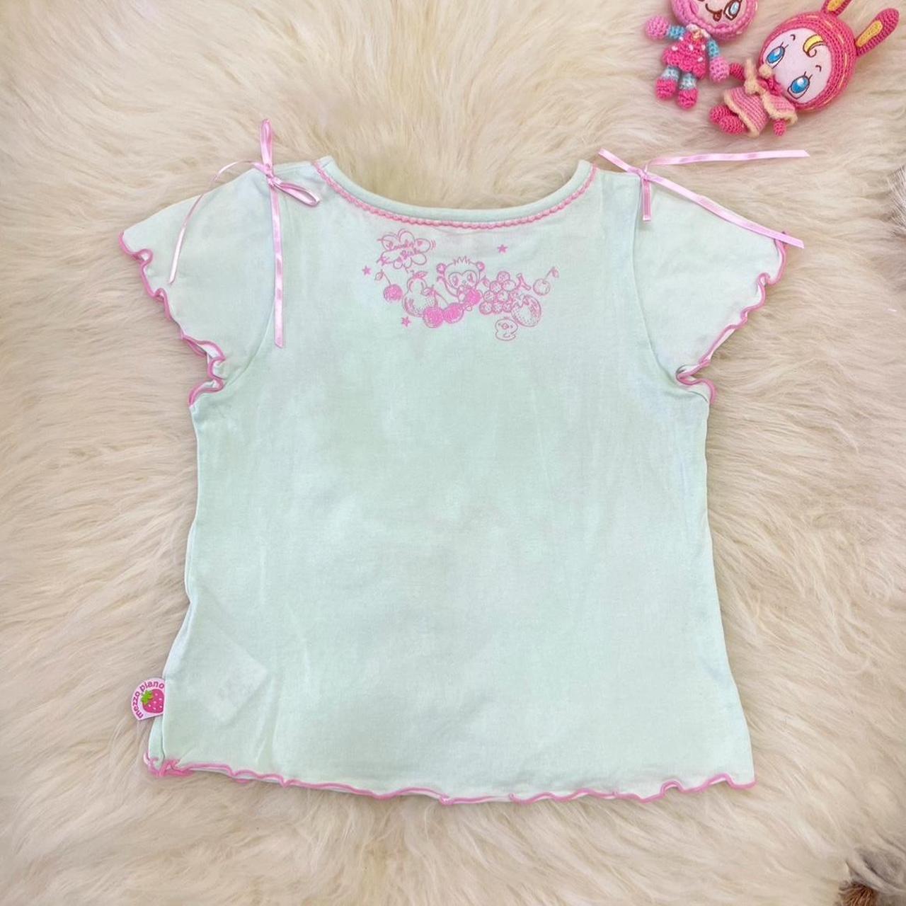 Mezzo Piano 🌸 Crop Top / Baby Tee Japanese Size - | Depop