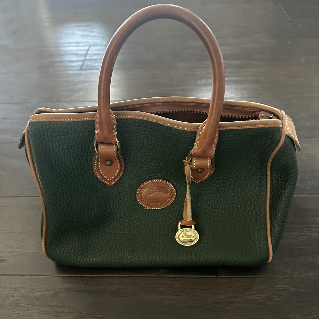 Green shoulder-bag-vintage - Depop