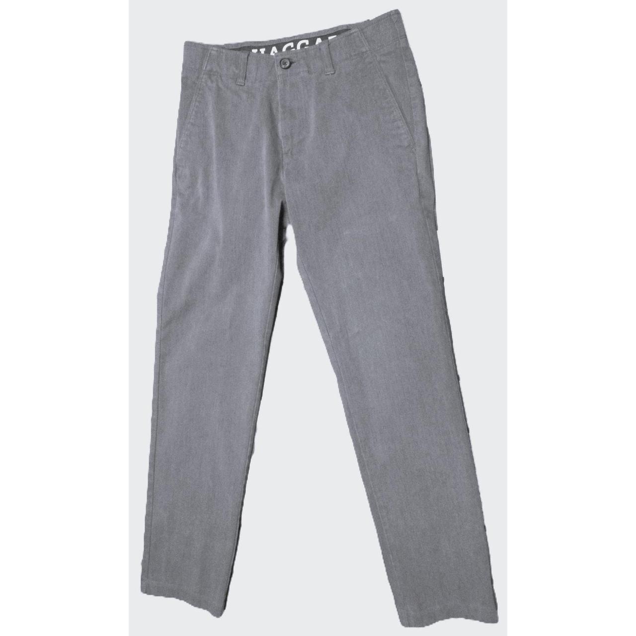 Haggar men's gray chinos Slim fit Straight... - Depop