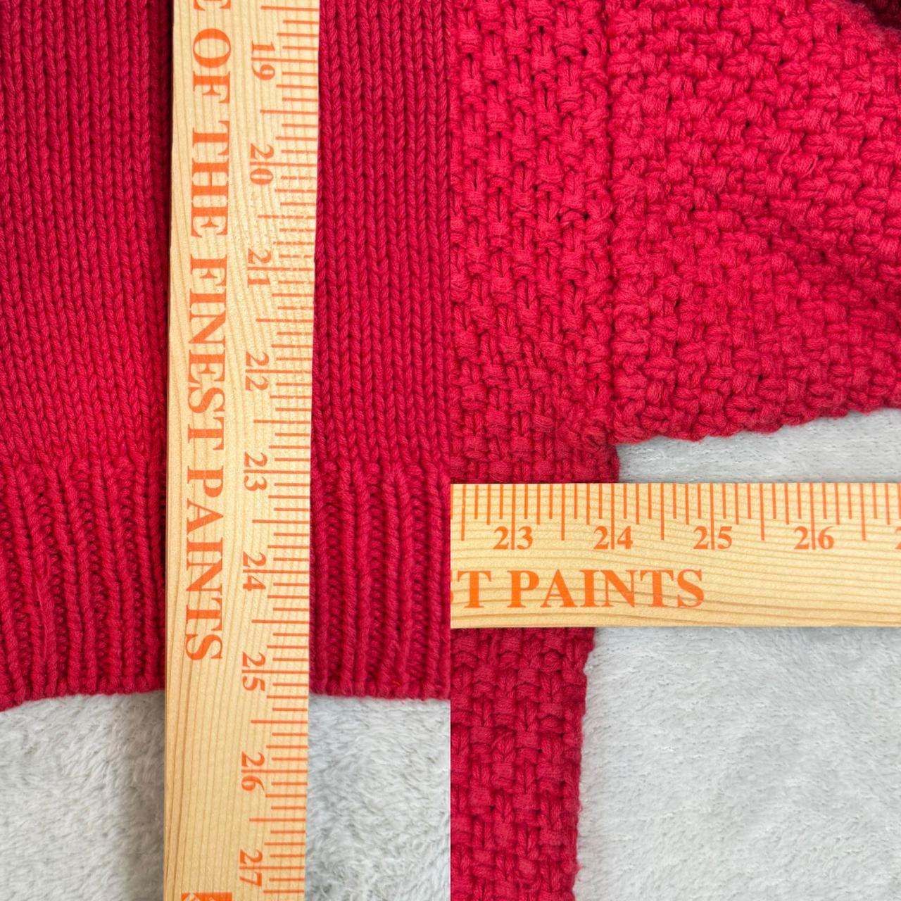 Alexander Julian Women's Sweater - Red/Multi - XL… - image 6