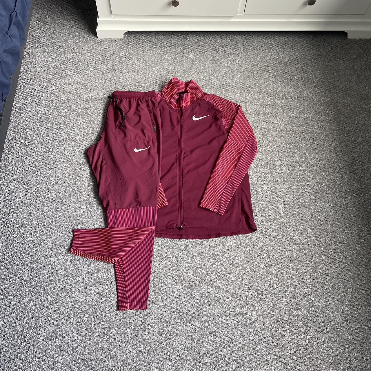 Maroon nike jumpsuit hotsell