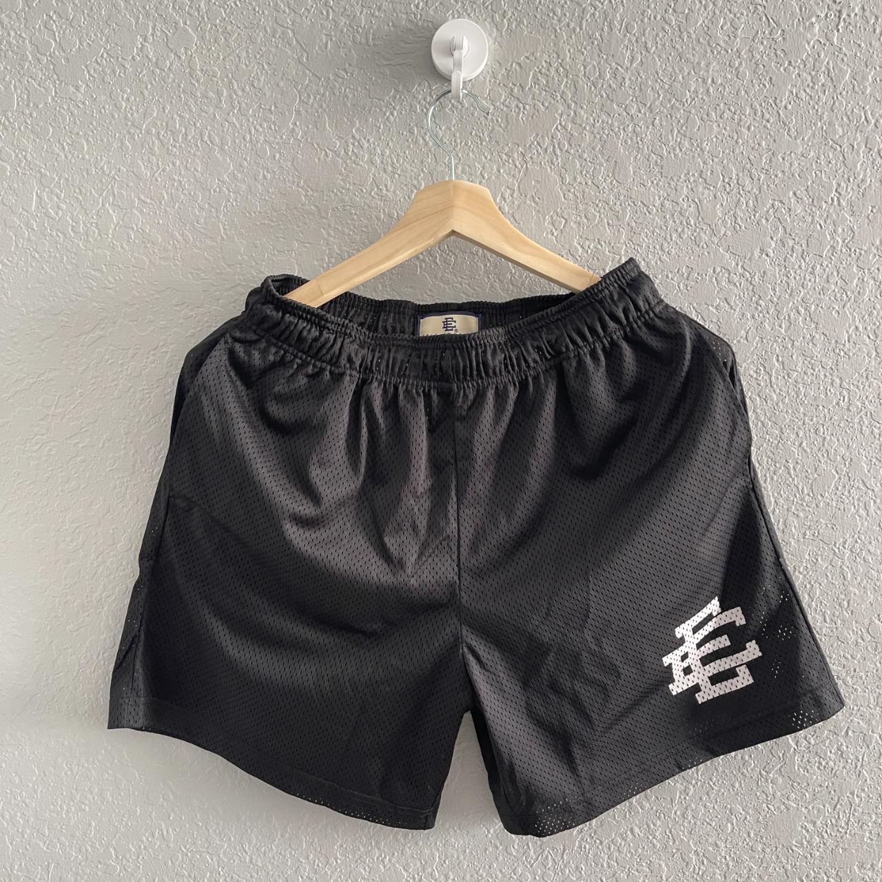 Eric outlets Emanuel EE Basic Shorts Black/White SS22 Size (L) Large