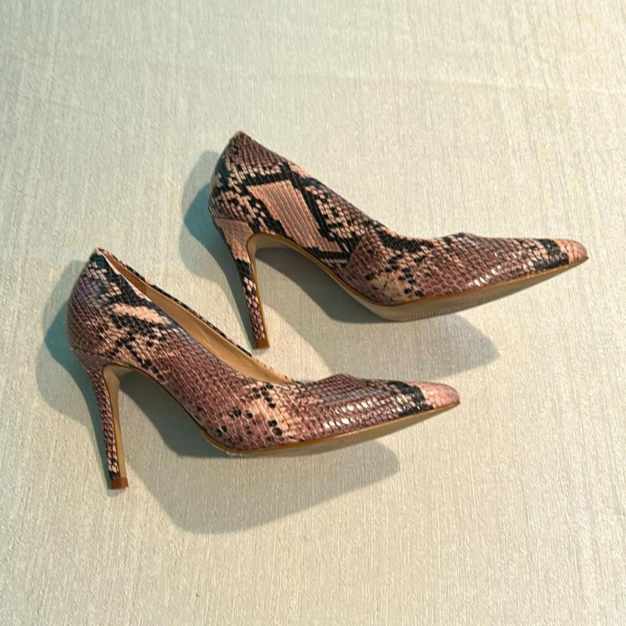 Aldo snakeskin heels best sale