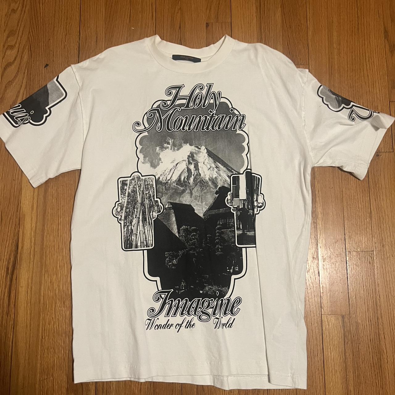 Louis Vuitton Holy Mountain Printed T-Shirt | Depop