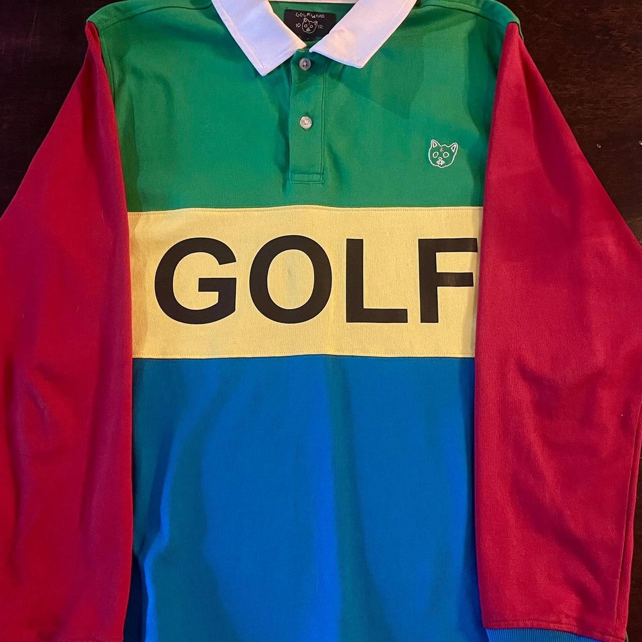 Golf wang polo/rugby deals shirt